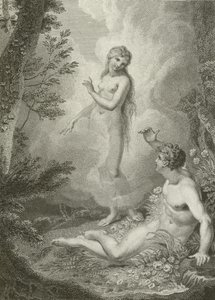 Cena do Paraíso Perdido, de John Milton de English School