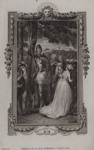 Cena da continuação de Miguel de Cervantes Don Quixote, escrito por Alonso Fernández de Avellaneda de English School
