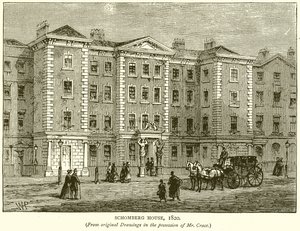 Casa Schomberg, 1820
