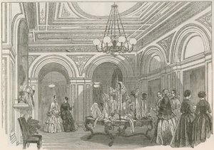 Schomberg House, Pall Mall - o departamento de millinery de English School