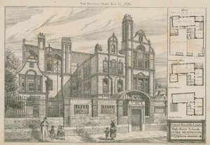 Conselho escolar para Londres, High Street Schools, Stoke Newington, Londres de English School