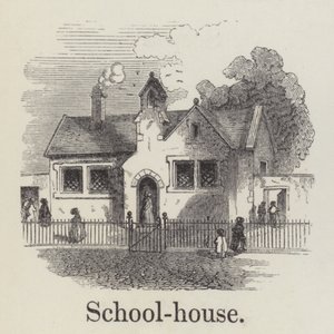 Casa da escola (gravação) de English School