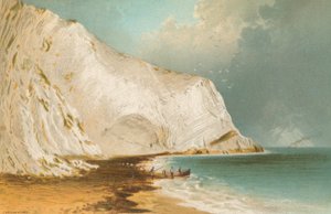 Baía de Scratchell - Ilha de Wight de English School