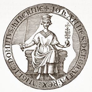 Selo do Rei João para a Magna Carta de English School
