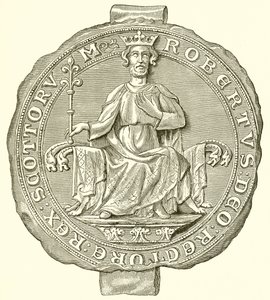 Selo de Robert Bruce, rei dos escoceses de English School