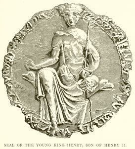 Selo do jovem rei Henrique, filho de Henrique II de English School