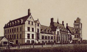 Orfanato dos marinheiros, Liverpool (litografia) de English School