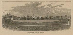 Seção do metrô Thames de English School