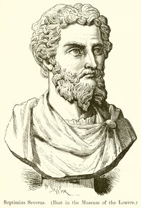 Septimius Severus. (Busto no Museu do Louvre)