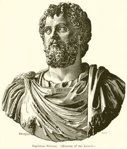 Septimius Severus. (Museu do Louvre) de English School