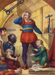 Shakespeare: Rei João (cromolitho) de English School