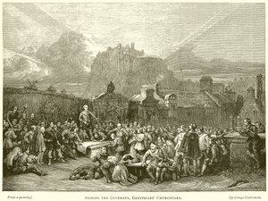 Assinando o Convênio, Cemitério de Greyfriars de English School