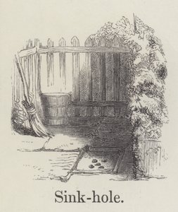 Buraco de afundamento (gravura) de English School