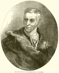 Sir Arthur Wellesley (depois do duque de Wellington) de English School