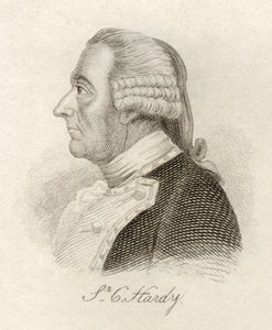 Sir Charles Hardy, do &39;Crabb&39;s Historical Dictionary&39;, publicado em 1825 de English School