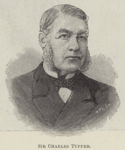Sir Charles Tupper (gravura) de English School