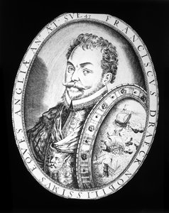 Sir Francis Drake (gravura) de English School