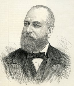 Sir Francis Philip Cunliffe-Owen (1828-1894) de The Illustrated London News, 8 de novembro de 1873 de English School
