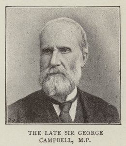 Sir George Campbell (gravura) de English School