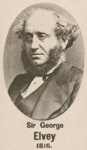 Sir George Elvey (gravura) de English School