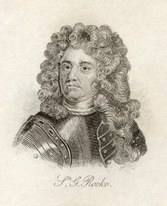 Sir George Rooke, do &39;Crabb&39;s Historical Dictionary&39;, publicado em 1825 de English School