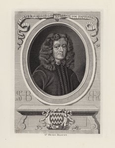 Sir Henry Blount (gravura) de English School