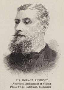 Sir Horace Rumbold (gravura) de English School