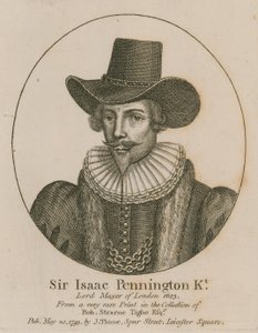 Sir Isaac Pennington, Lord Mayor de Londres 1643 de English School