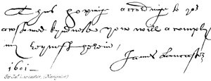 Sir Jas Lancaster, (Navegador) de English School