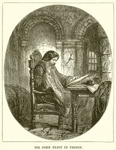 Sir John Eliot na prisão de English School
