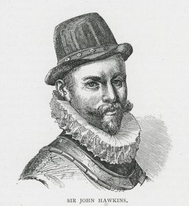 Sir John Hawkins (gravura) de English School