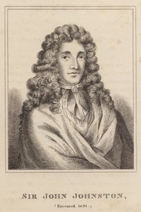 Sir John Johnston, executado em 1691 de English School
