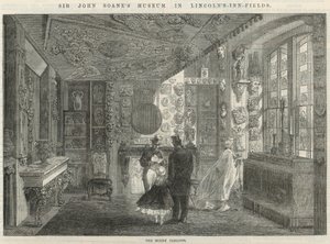 Museu Sir John Soanes em Lincolns Inn Fields: The Monks Parlour de English School