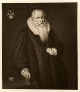 Sir Peter Young, de James I e VI, impresso por Manzi Joyant & Co. Paris, 1904 de English School
