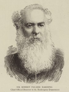 Sir Robert Palmer Harding (gravura) de English School