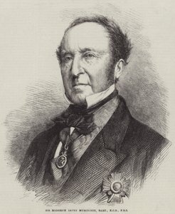 Sir Roderick Impey Murchison, Baronete, KCB, FRS (gravura) de English School