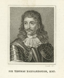 Sir Thomas Barnadiston (gravura) de English School