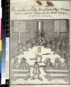Sir Thomas Fairfax (1612-71) e o Conselho Geral do Exército Parlamentar de English School