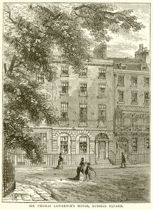 Casa de Sir Thomas Lawrences, Russell Square