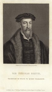 Sir Thomas Smith, acadêmico, diplomata e político inglês de English School