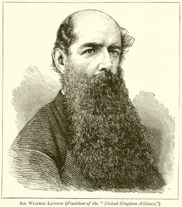 Sir Wilfrid Lawson (Presidente da Aliança do Reino Unido) de English School