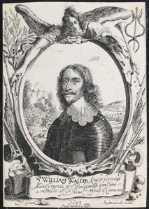 Sir William Waller, Cavaleiro Sargento Major Generall de vós, exército do Parlamento e membro de vós Honoble. Câmara dos Comuns de English School