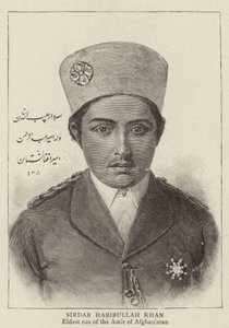 Sirdar Habibullah Khan (gravura) de English School