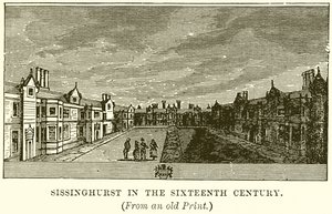 Sissinghurst no século XVI de English School