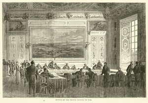 Sessão do Conselho Francês de Guerra, janeiro de 1871 de English School