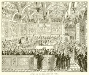 Sessão do parlamento de Paris de English School