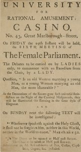 Sexta reunião do Parlamento Feminino de English School