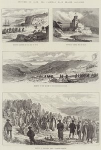 Esboços em Skye, a agitação da Crofters