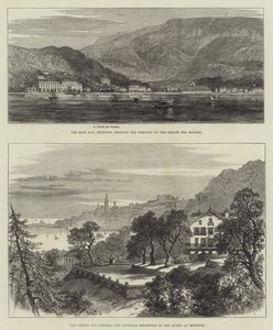 Esboços de Mentone (gravura) de English School