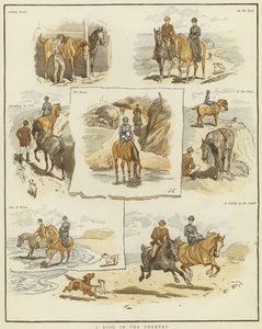 Esboços a cavalo